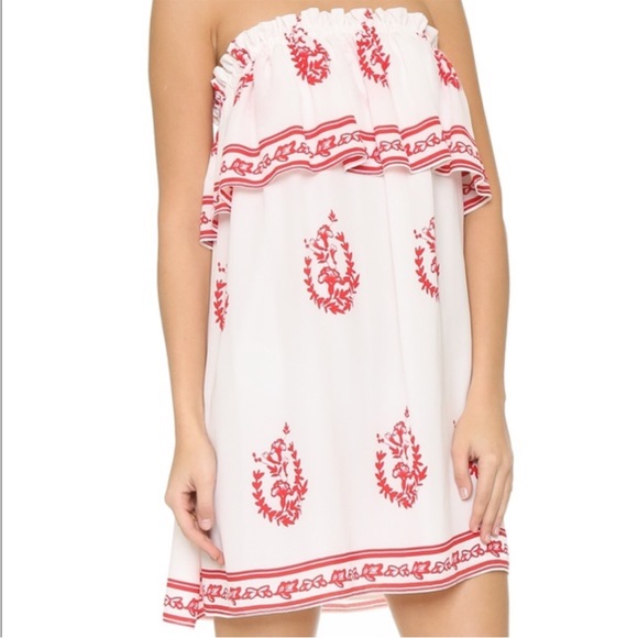 NWOT Tularosa Revolve Desert Moon Chiffon Dress - Picture 3 of 11